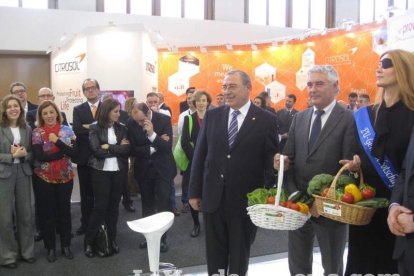 Primera jornada de la Feria Agrícola de Berlín.
