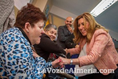 La Presidenta de la Junta de Andalucía, Susana Díaz, visita el PITA y el centró de la FAAM en Almería. Fotos: Juan Sánchez.