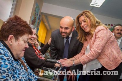 La Presidenta de la Junta de Andalucía, Susana Díaz, visita el PITA y el centró de la FAAM en Almería. Fotos: Juan Sánchez.