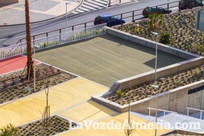 Los verdes y rojos muestran los caminos peatonales que recorrerán este espacio. Fotos: Juan Sánchez