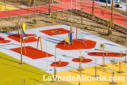 Los verdes y rojos muestran los caminos peatonales que recorrerán este espacio. Fotos: Juan Sánchez