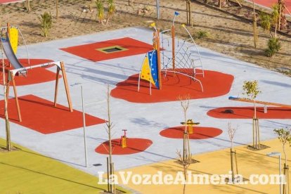Los verdes y rojos muestran los caminos peatonales que recorrerán este espacio. Fotos: Juan Sánchez