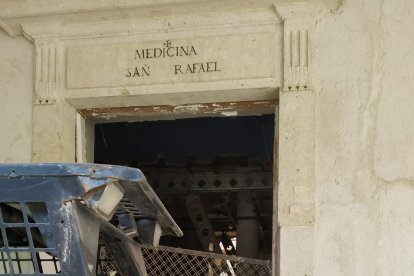 Entrada a las diferentes salas, ya restauradas, y que mantendrán sus nombres