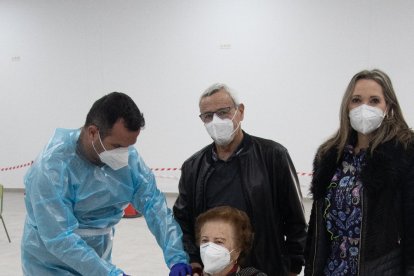 La organización permitió que la vacunación se realizará sin problemas ni imprevistos.