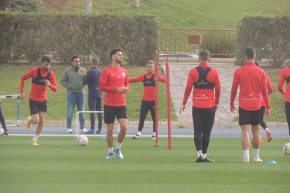 Centelles con el balón.