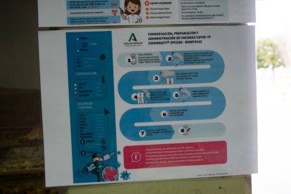 Protocolo para la administración de las vacunas de Pfizer-BioNTech.