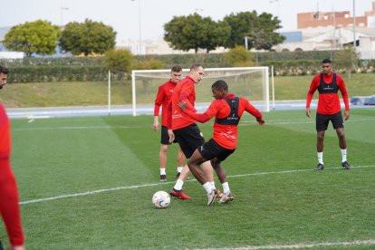 Entrenamiento del viernes.