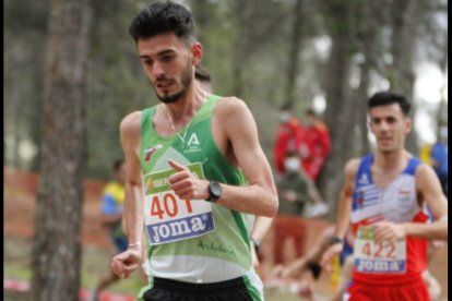 Diego Clemente en acción.