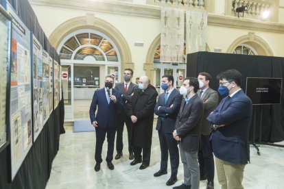 La exposición sobre la Sábana Santa abrirá sus puertas este martes 9 de marzo.