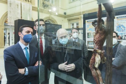 La exposición sobre la Sábana Santa abrirá sus puertas este martes 9 de marzo.