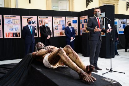 La exposición sobre la Sábana Santa abrirá sus puertas este martes 9 de marzo.