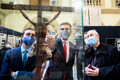 La exposición sobre la Sábana Santa abrirá sus puertas este martes 9 de marzo.