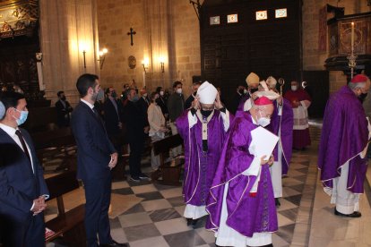 Inicio de la solemne celebración eucarística.