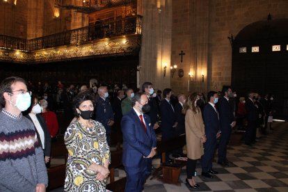 Asistentes a la toma de posesión como obispo coadjutor de Almería, Antonio Gómez.
