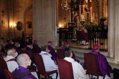 Durante la celebración eucarística.