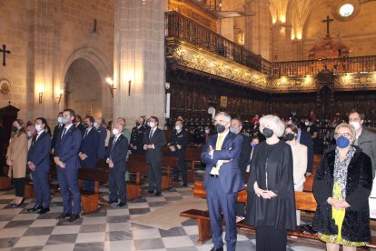 Asistentes a la toma de posesión como obispo coadjutor de Almería, Antonio Gómez.
