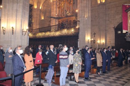 Asistentes a la toma de posesión como obispo coadjutor de Almería, Antonio Gómez.