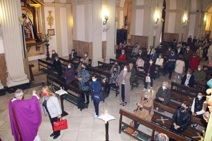 Miércoles de Ceniza en las iglesias de la capital.