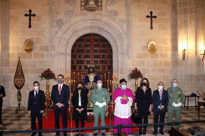 Veneración de la ciudad al Señor Cautivo de Medinaceli.