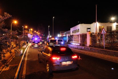 Controles de la Policía Nacional en la Vía Parque.