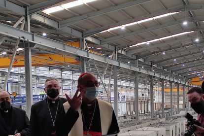 Acto de Juan José Omella en Huércal-Overa.