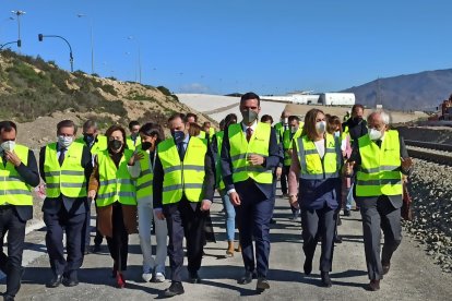 Recorrido por las obras del AVE.