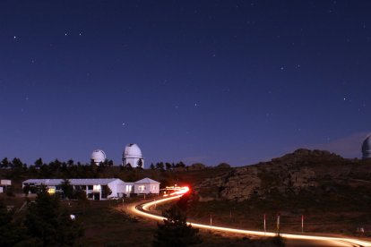 \'Noche de estrellas en el Calar Alto\' de Francisco Pando.