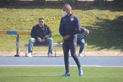 El entrenador del Almería.