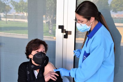 La vacunación se ha retomado tras el parón.