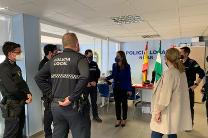 La Policía de Níjar reconocida por su especial dedicación en la búsqueda de Gabriel Cruz.