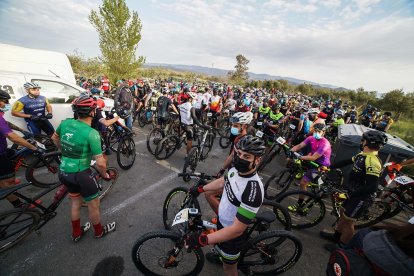 400 participantes en la BTT Las Malvinas.