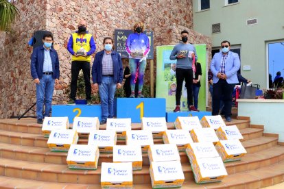 Entrega de premios de la XIV Media Maratón El Ejido.