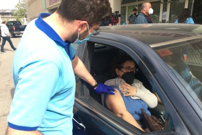 Vacunas en la tarde del Martes Santo.