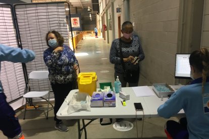 Interior del Palacio de los Juegos Mediterráneos.