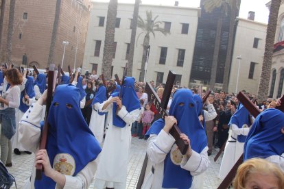 Promesas y cruces del Señor Cautivo de Medinaceli.