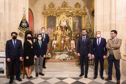 Visita institucional a la Hermandad de los Estudiantes.