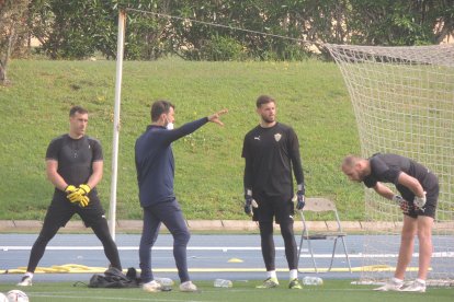 Los porteros del Almería.