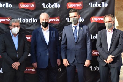 Pedro Caparrós, Vicente del Bosque, Ramón Fernández-Pacheco y Juan José Segura.