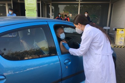 Vacunación a partir de las 9 de la mañana en el Palacio de los Juegos Mediterráneos.