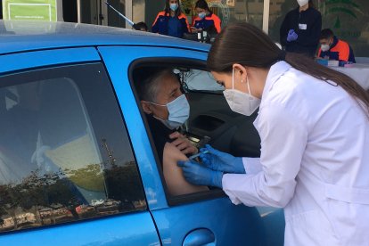 Sigue la vacunación en la capital almeriense.