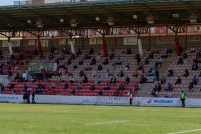 Una imagen de la grada de Preferencia.