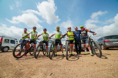 Miembros del Club Natura Bike.