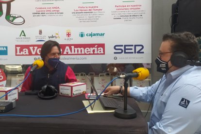 Rafael Burgos con Alfredo Casas.