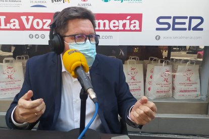 Rodrigo Sánchez, parlamentario andaluz del PSOE.