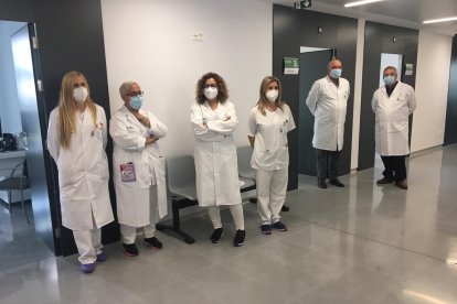 Profesionales de la Casa del Mar.