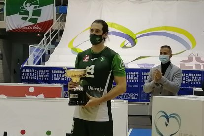 El capitán de Unicaja Costa de Almería.