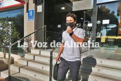 Concentrado y con ganas de empezar a trabajar con el proyecto de Turki.