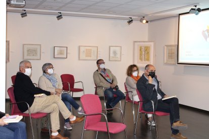 Lectores asistentes al acto.