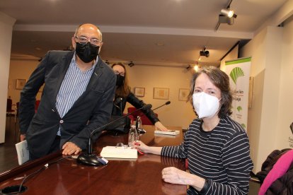 Pedro Asensio y Marta Sanz.