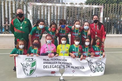 El Pavía campeón alevín femenino.
